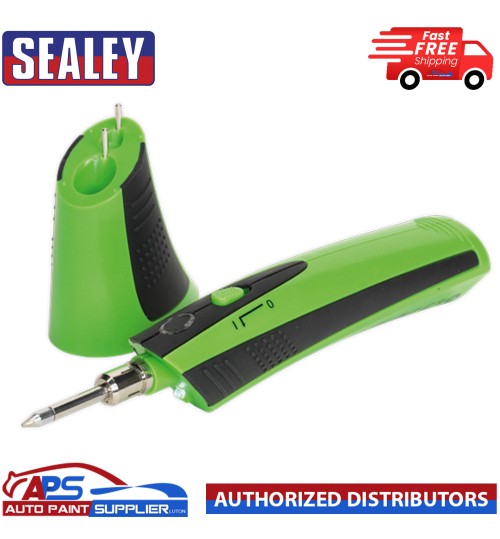 Sealey SDL6 Cordless Soldering Iron Rechargeable 3.7V Li-ion Portable no Cables